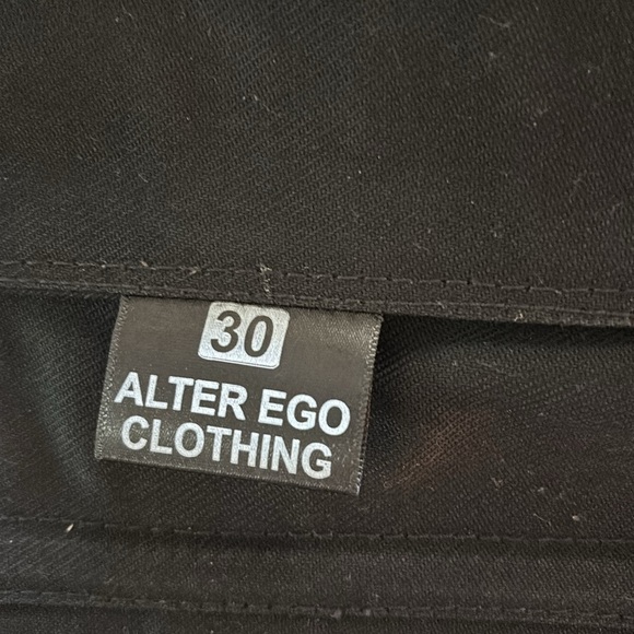 Alter Ego Clothing Steel Boned Corset Waist Trainer 30” Black Cotton Lace Up - Picture 5 of 5